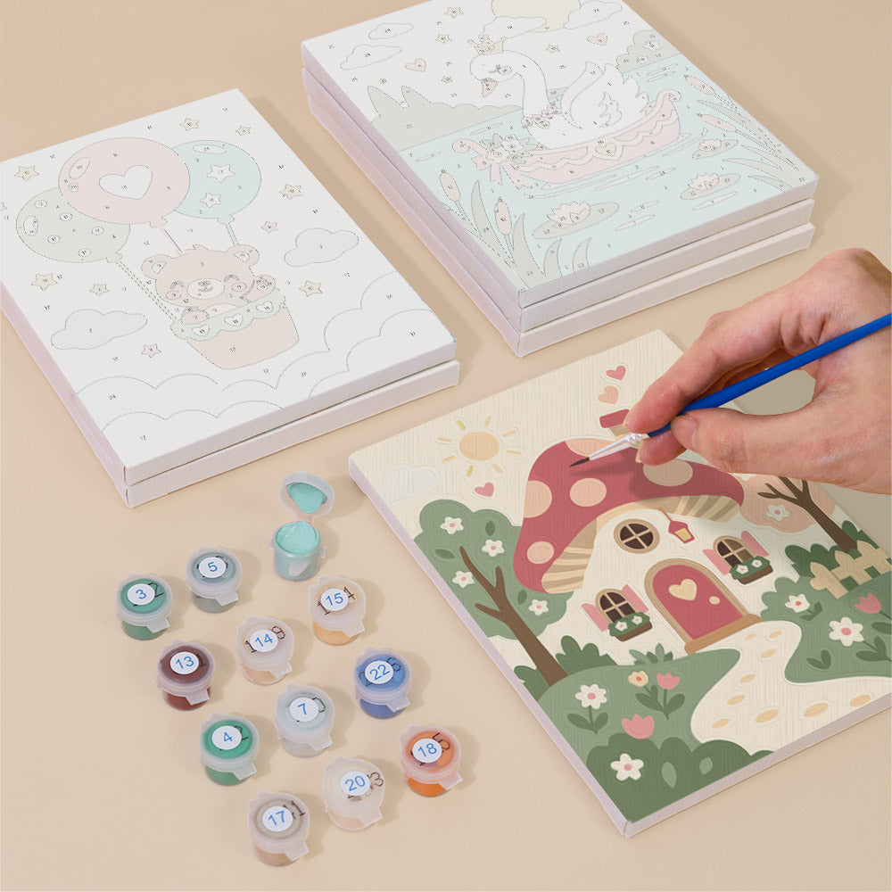 Enchanted Nursery Tales mini paint by numbers – image 4