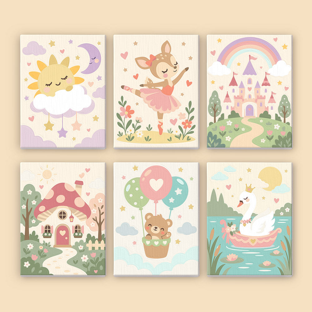 Enchanted Nursery Tales mini paint by numbers – image 8