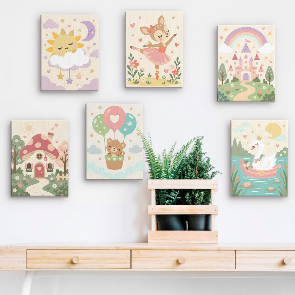 Enchanted Nursery Tales mini paint by numbers – image 15