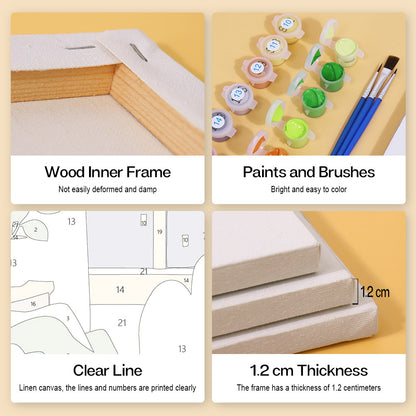 Cozy Bedroom Retreats mini paint by numbers – image 9