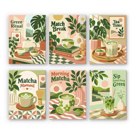 Matcha Moments mini paint by numbers – image 7