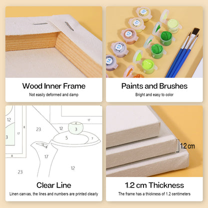 Matcha Moments mini paint by numbers – image 9
