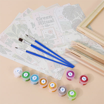 Matcha Moments mini paint by numbers – image 11