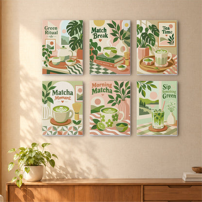 Matcha Moments mini paint by numbers – image 16