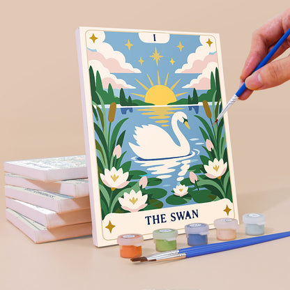 Botanical Tarot Scenes mini paint by numbers – image 3