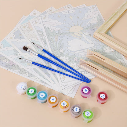 Botanical Tarot Scenes mini paint by numbers – image 11
