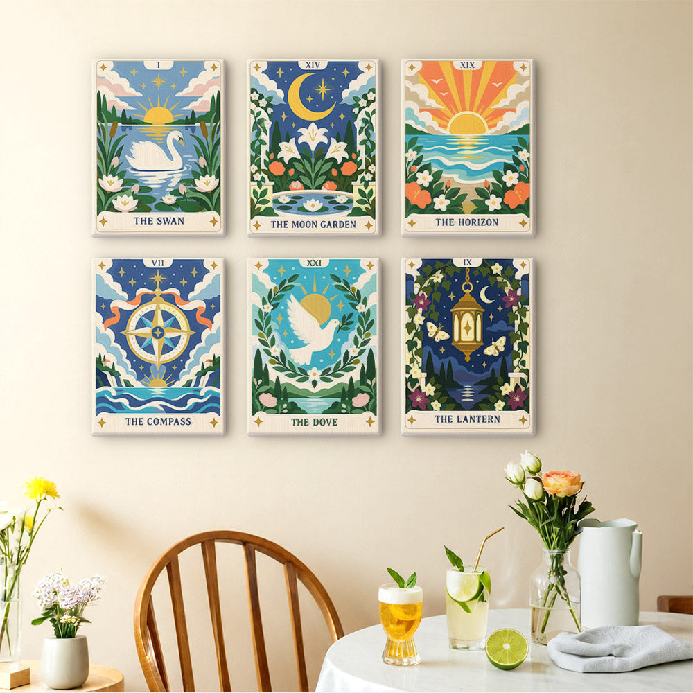 Botanical Tarot Scenes mini paint by numbers – image 14