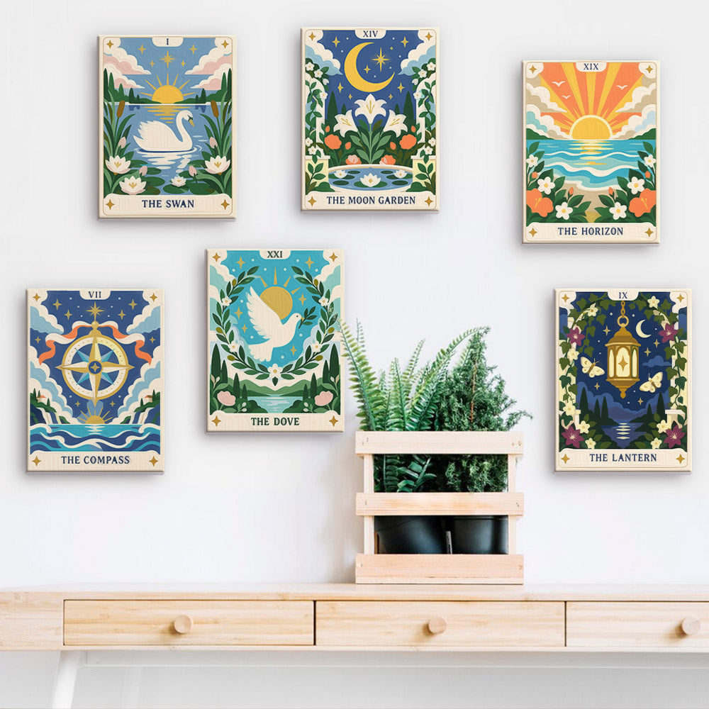 Botanical Tarot Scenes mini paint by numbers – image 15