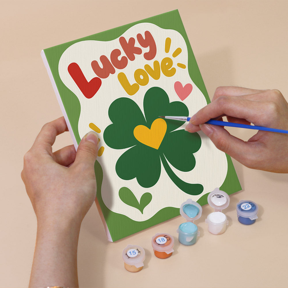Playful Positive Icons mini paint by numbers – image 5
