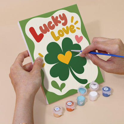 Playful Positive Icons mini paint by numbers – image 5