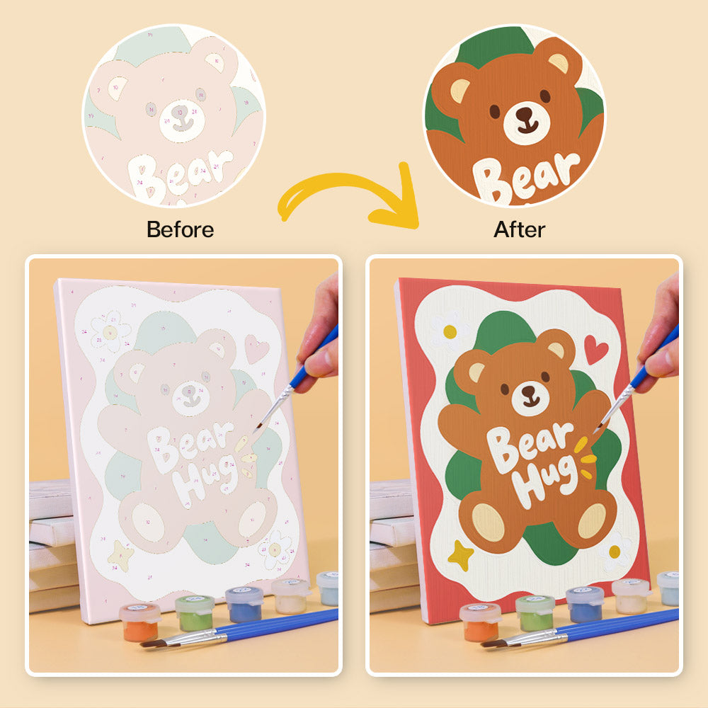 Playful Positive Icons mini paint by numbers – image 10