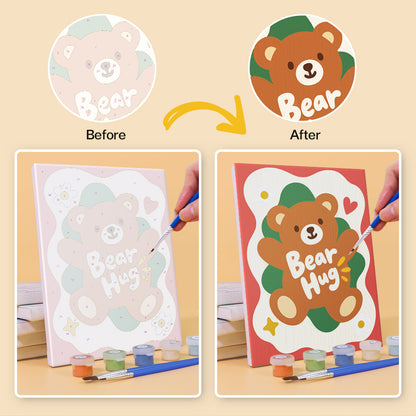 Playful Positive Icons mini paint by numbers – image 10