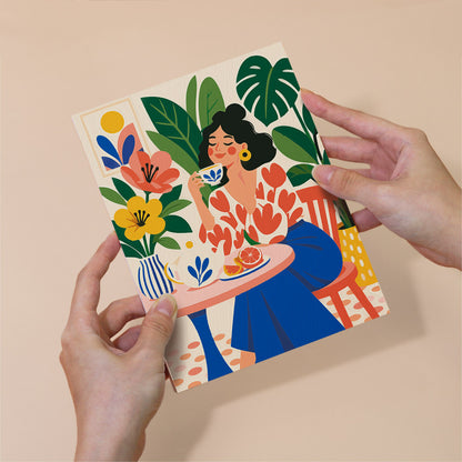 Stylish Women at Home mini paint by numbers – image 6