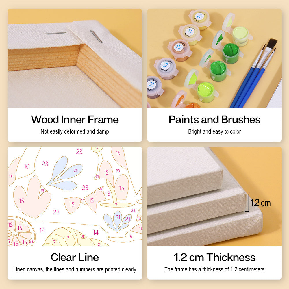 Stylish Women at Home mini paint by numbers – image 9