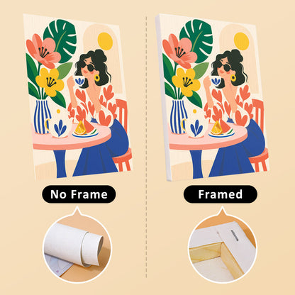 Stylish Women at Home mini paint by numbers – image 13
