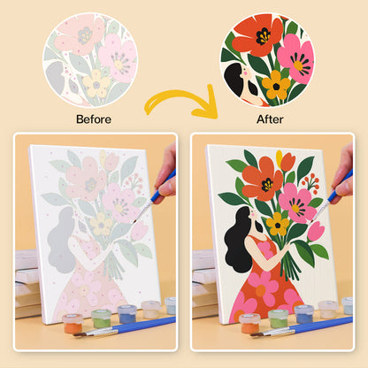 Sunny Retro Escapes mini paint by numbers – image 10