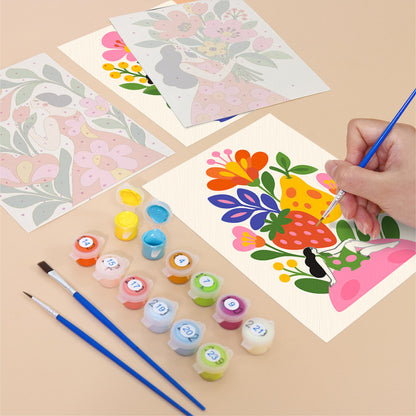 Sunny Retro Escapes mini paint by numbers – image 12