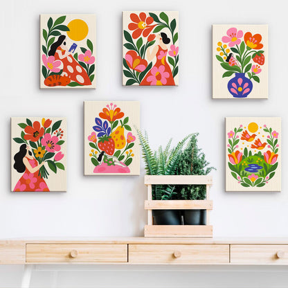 Sunny Retro Escapes mini paint by numbers – image 15