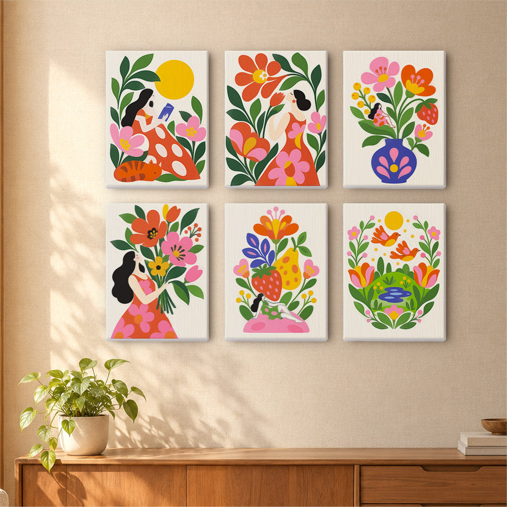 Sunny Retro Escapes mini paint by numbers – image 16