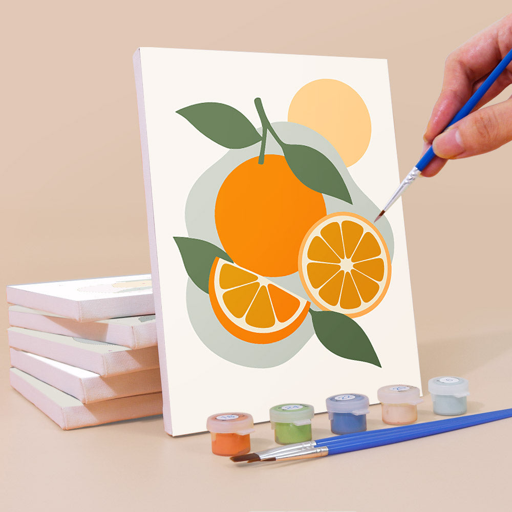 Elegant Wide Brim Portraits mini paint by numbers – image 3