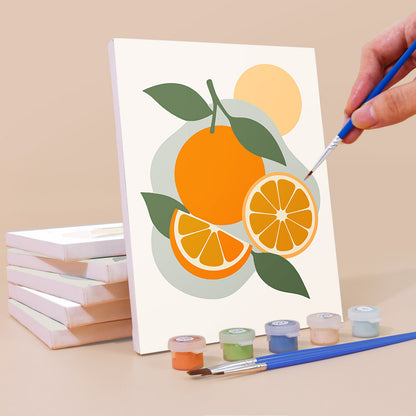 Elegant Wide Brim Portraits mini paint by numbers – image 3