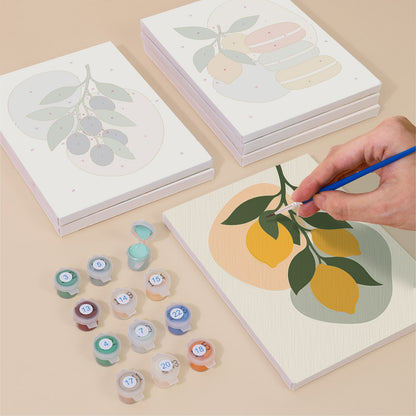 Elegant Wide Brim Portraits mini paint by numbers – image 4