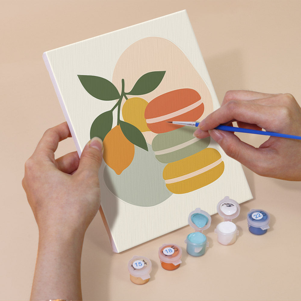 Elegant Wide Brim Portraits mini paint by numbers – image 5