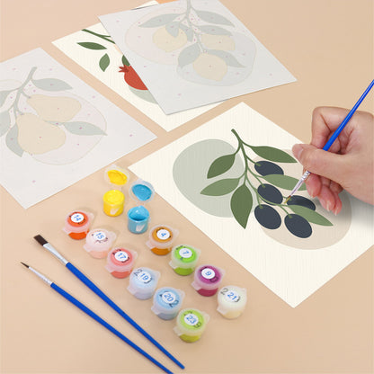 Elegant Wide Brim Portraits mini paint by numbers – image 12