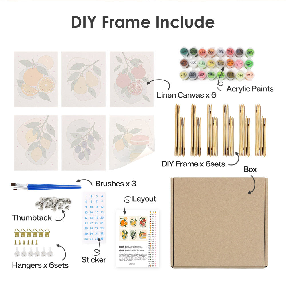 Elegant Wide Brim Portraits mini paint by numbers – image 18