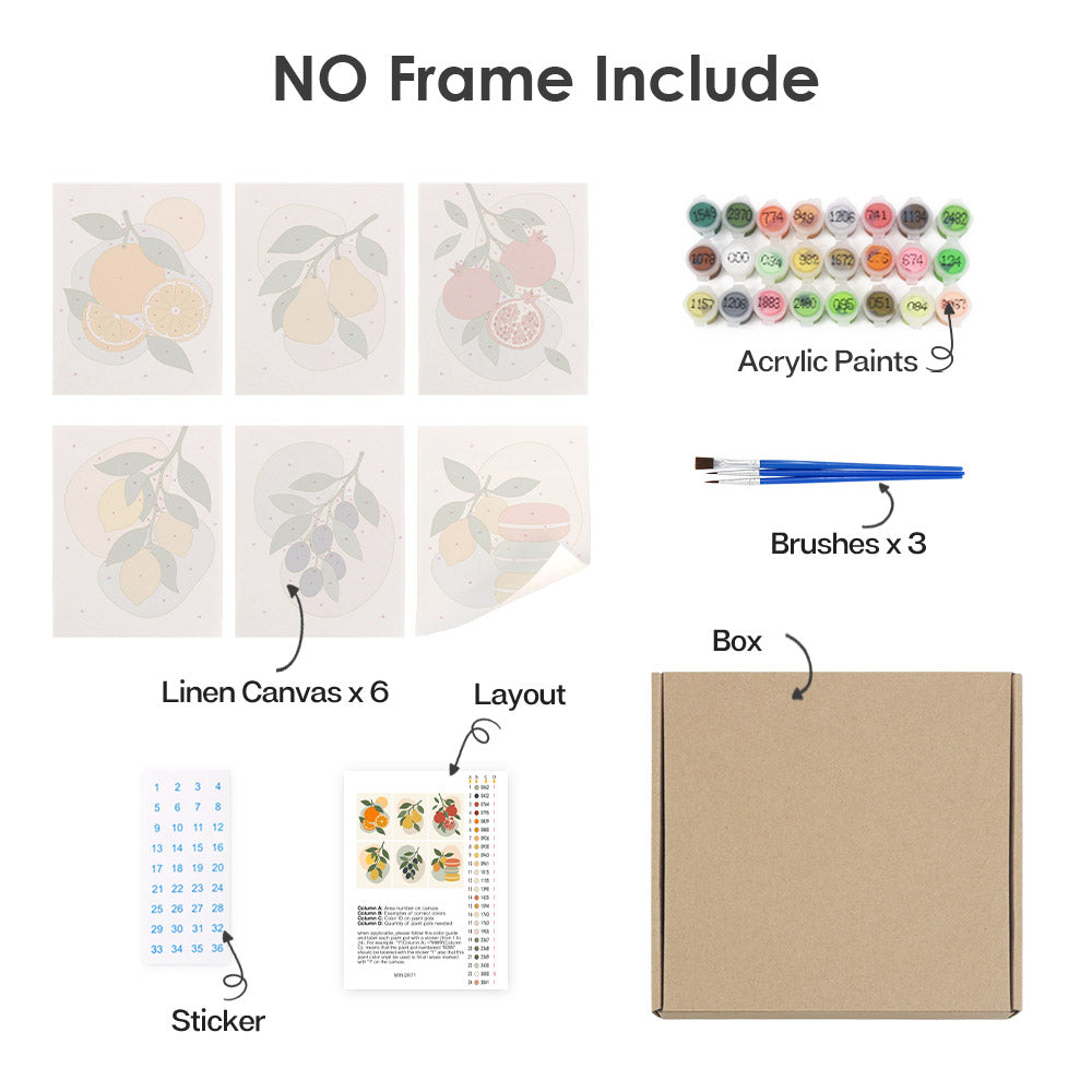 Elegant Wide Brim Portraits mini paint by numbers – image 19