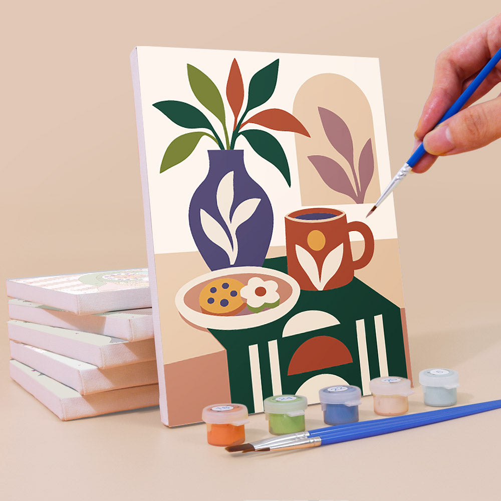 Garden Songbirds mini paint by numbers – image 3