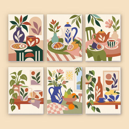 Garden Songbirds mini paint by numbers – image 8