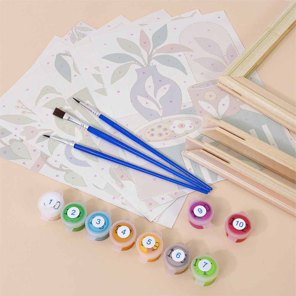 Garden Songbirds mini paint by numbers – image 11