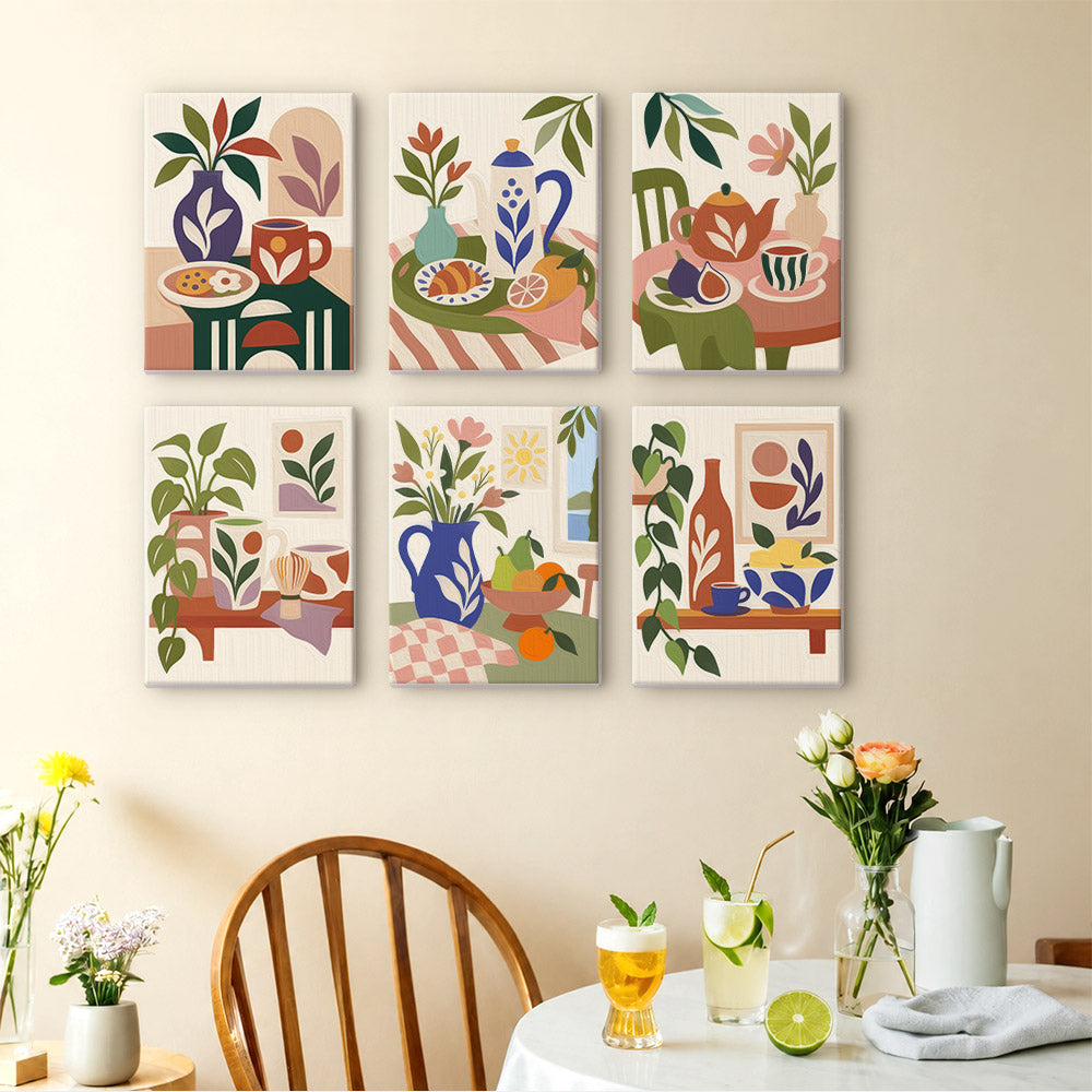 Garden Songbirds mini paint by numbers – image 14
