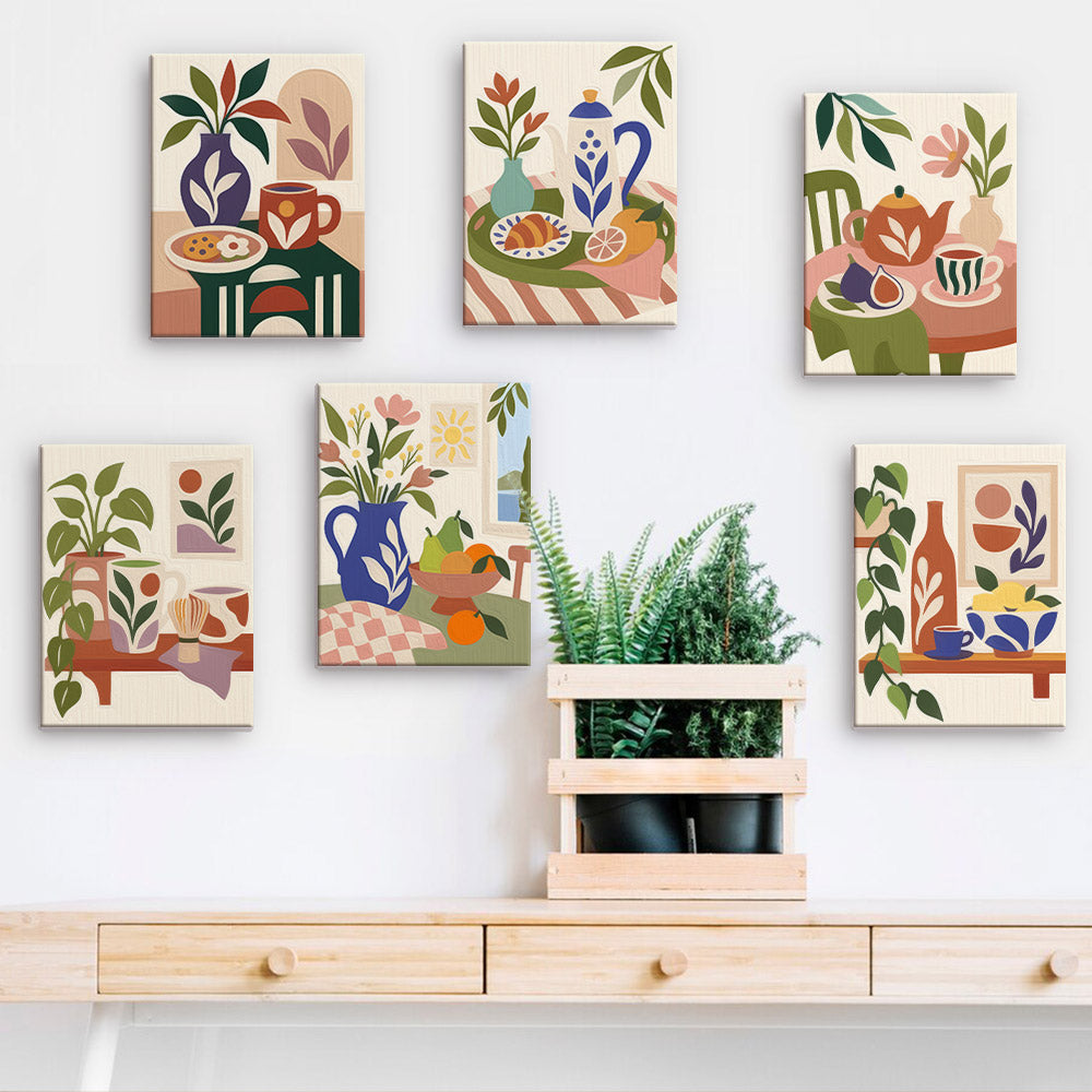 Garden Songbirds mini paint by numbers – image 15