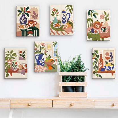 Garden Songbirds mini paint by numbers – image 15