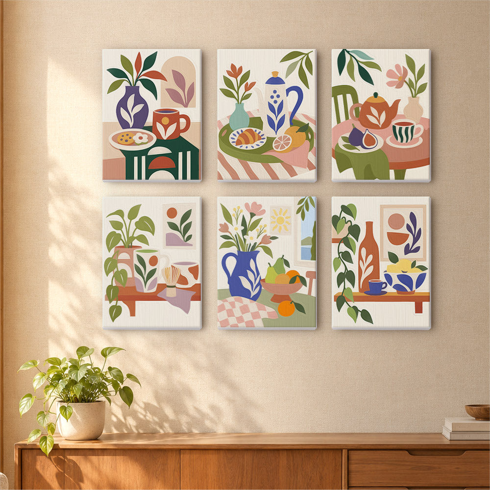 Garden Songbirds mini paint by numbers – image 16