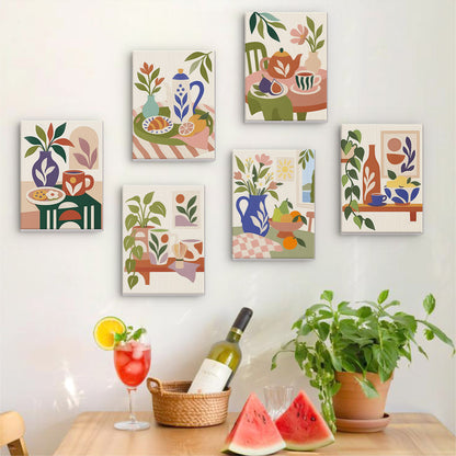 Garden Songbirds mini paint by numbers – image 17