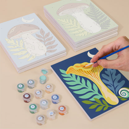 Whimsical Mushroom Forest mini paint by numbers – image 4