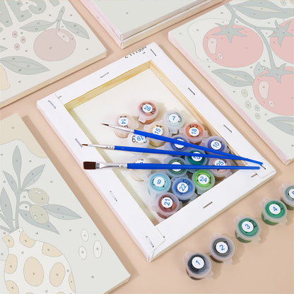 Mediterranean Harvest mini paint by numbers – image 2