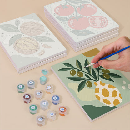 Mediterranean Harvest mini paint by numbers – image 4