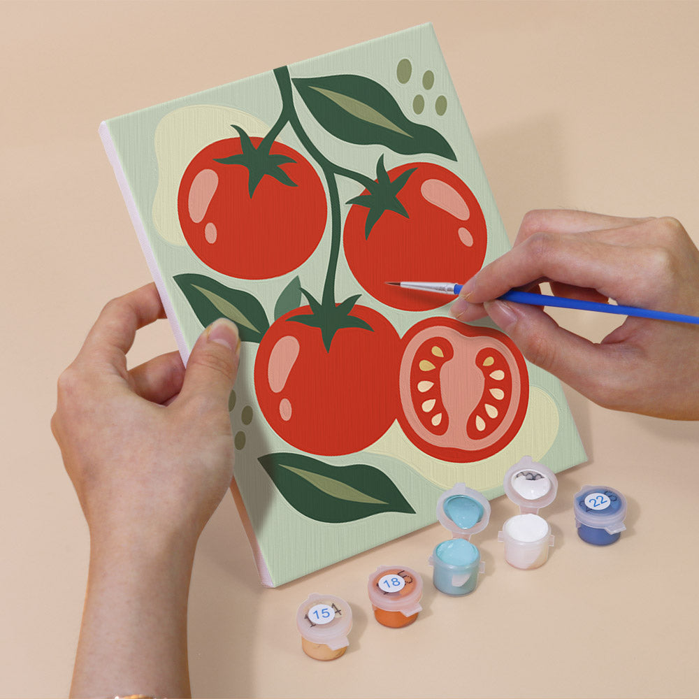 Mediterranean Harvest mini paint by numbers – image 5