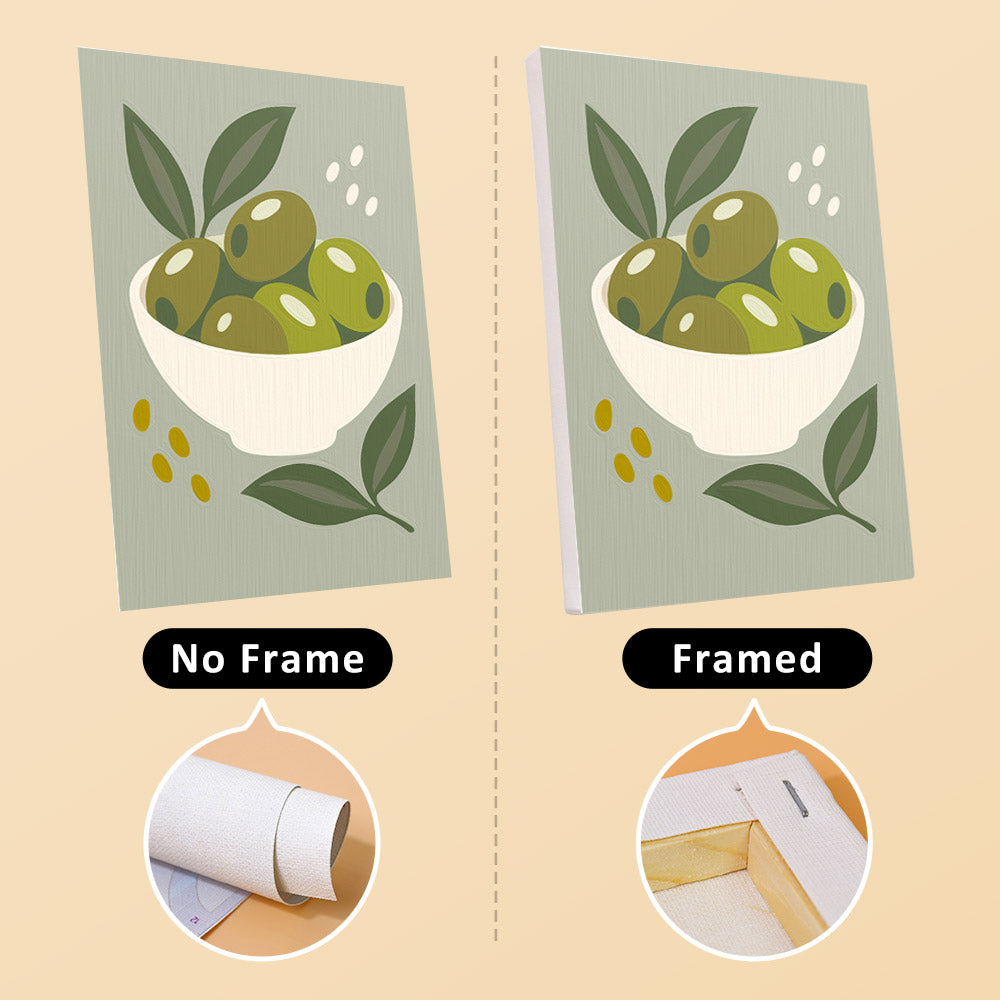 Mediterranean Harvest mini paint by numbers – image 13