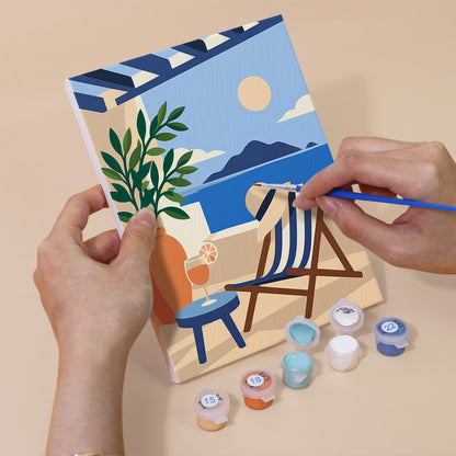 Greek Island Escapes mini paint by numbers – image 5