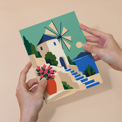 Greek Island Escapes mini paint by numbers – image 6