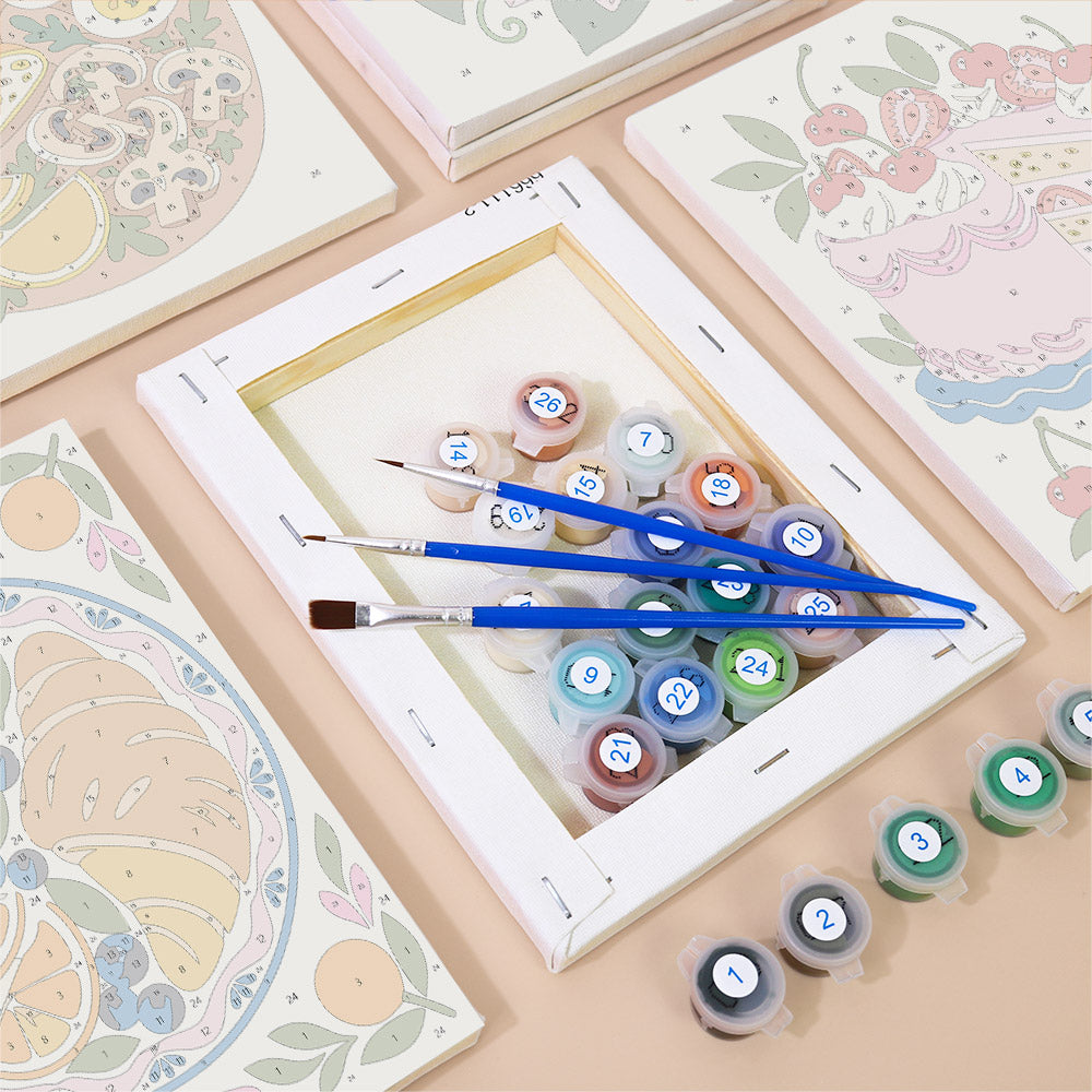 Whimsical Bakery Delights mini paint by numbers – image 2