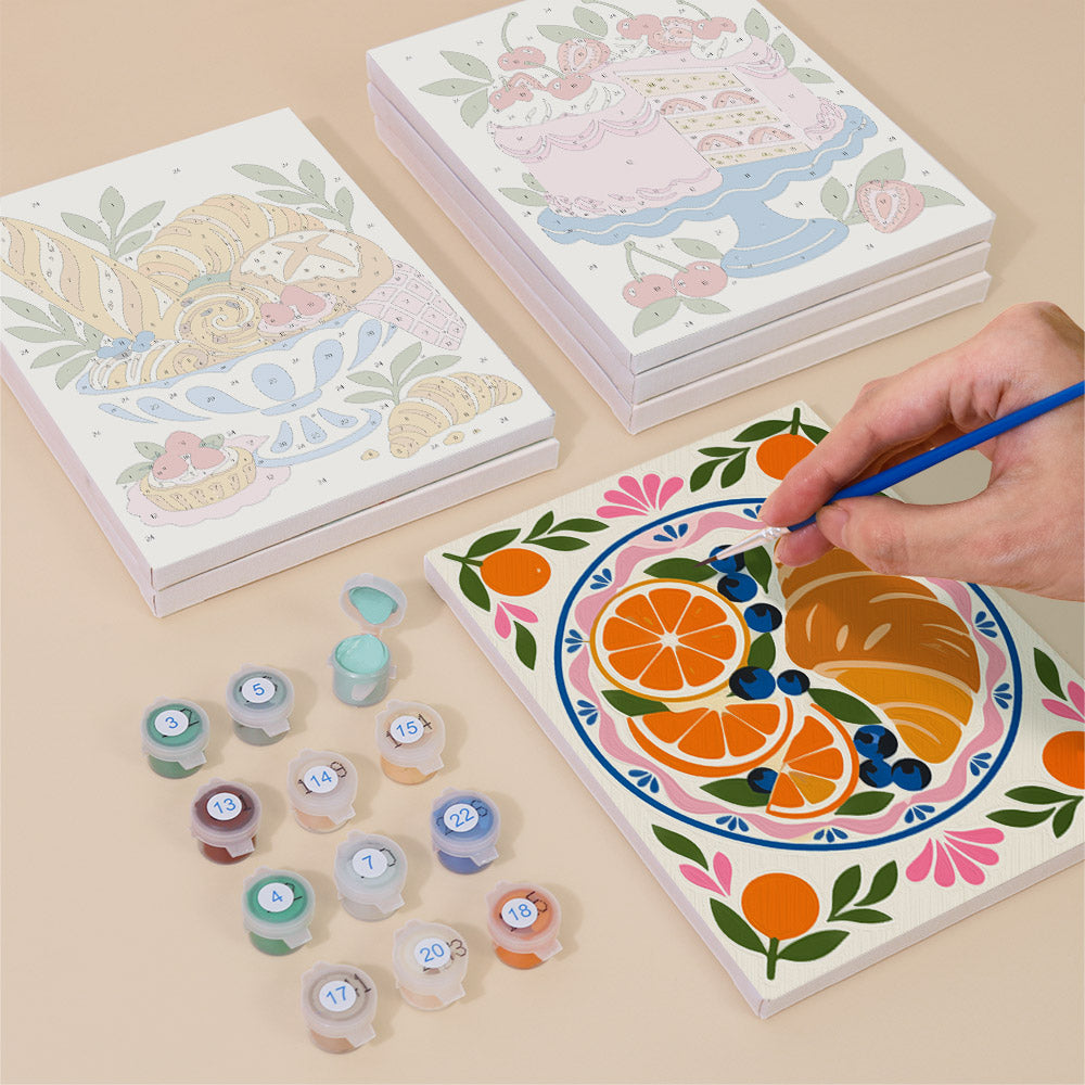 Whimsical Bakery Delights mini paint by numbers – image 4