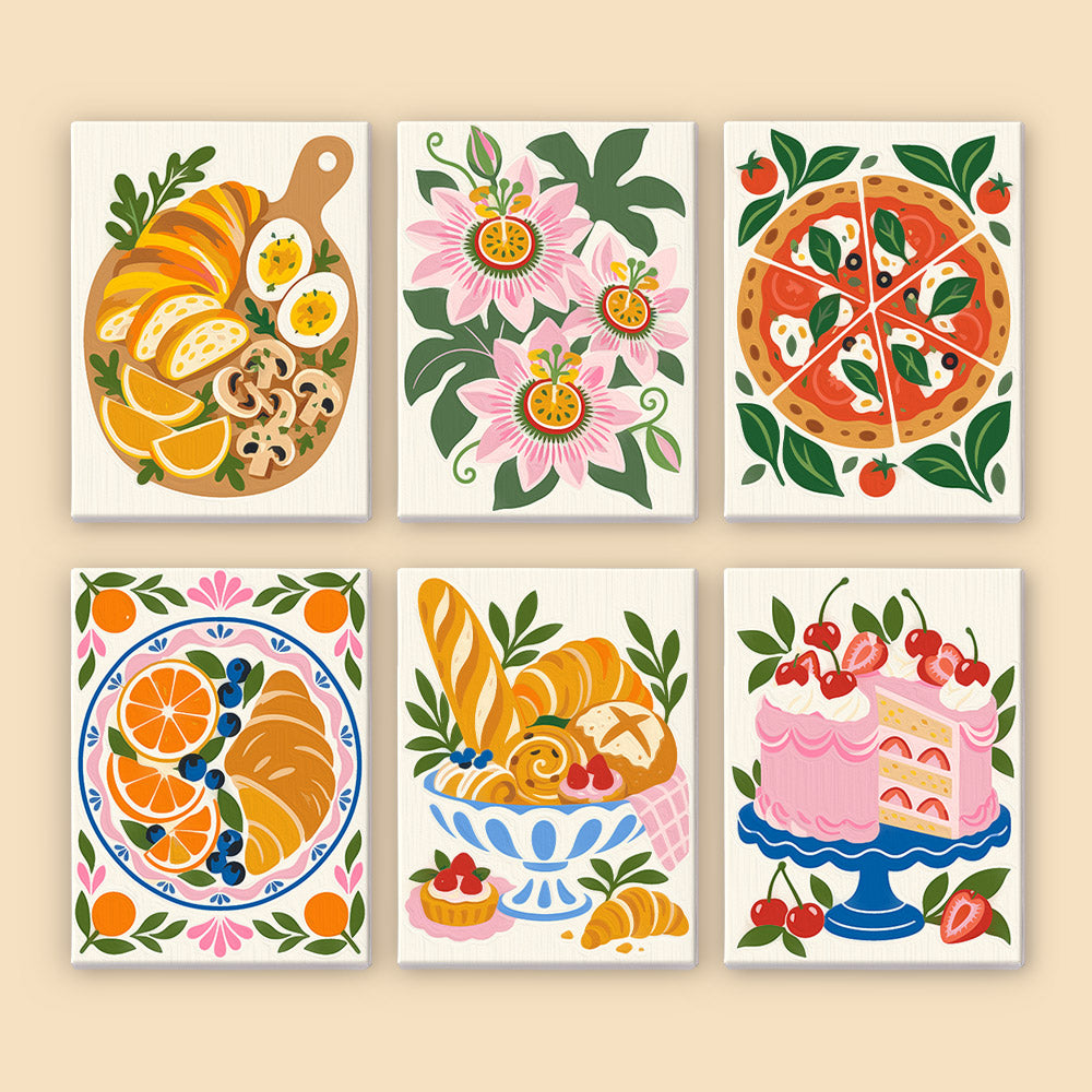 Whimsical Bakery Delights mini paint by numbers – image 8