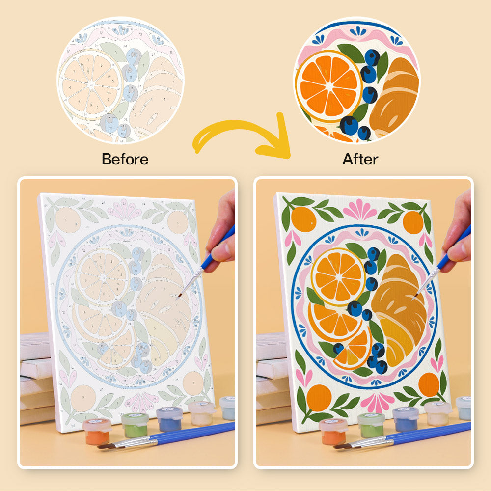 Whimsical Bakery Delights mini paint by numbers – image 10