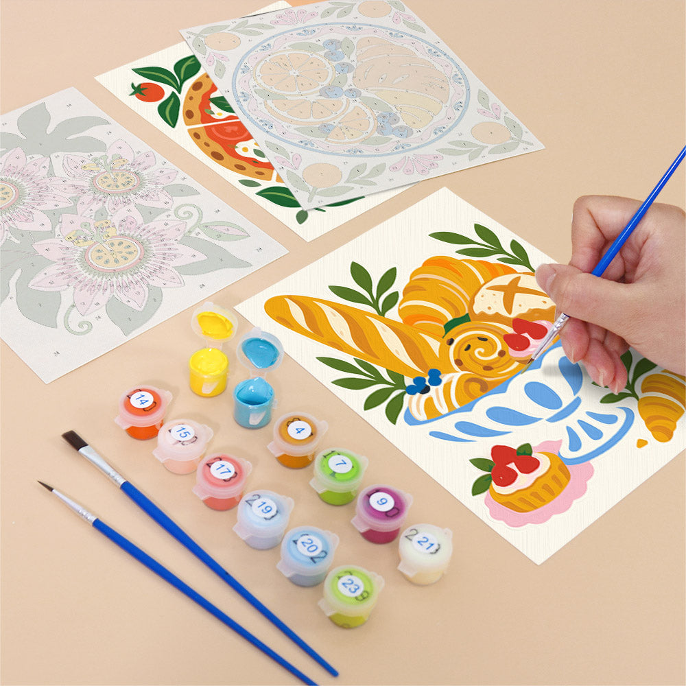 Whimsical Bakery Delights mini paint by numbers – image 12